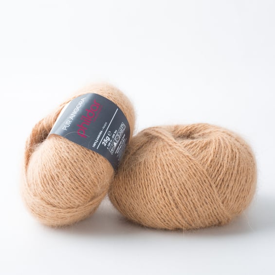 Pur Angora Camel - Phildar - Pelote de laine 