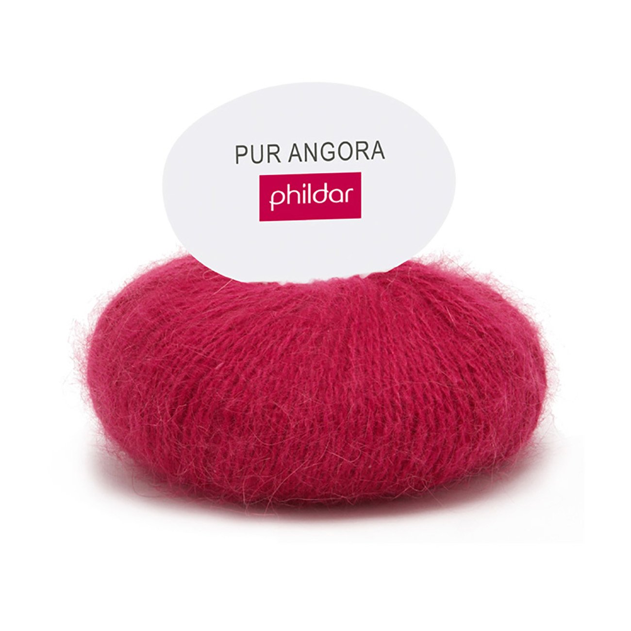 Pur Angora Framboise - Phildar - Pelote de laine
