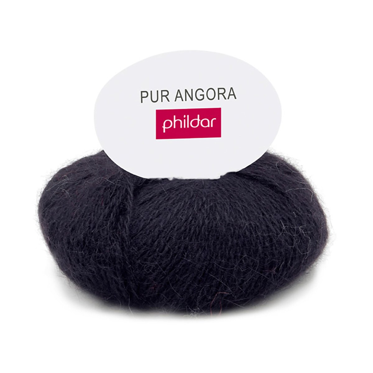 Pur Angora Noir - Phildar - Pelote de laine