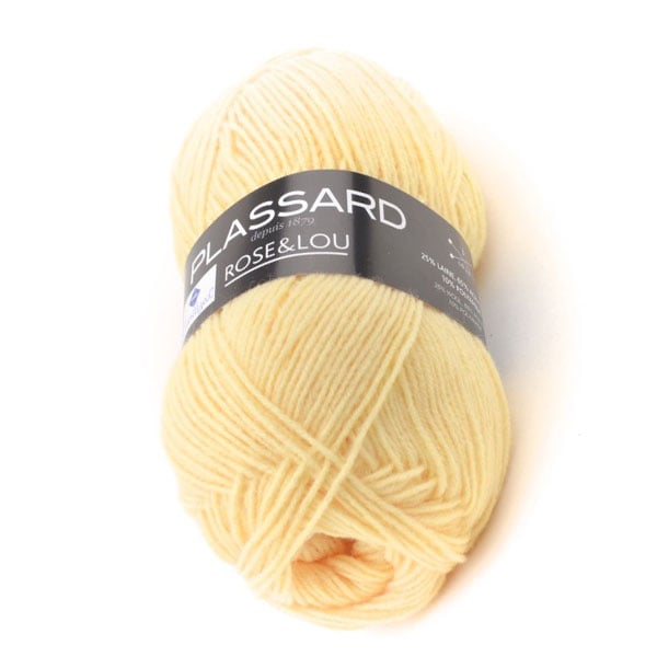 Rose&Lou Jaune - Plassard - Pelote de laine