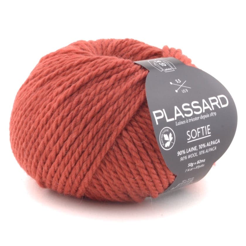 Softie orange n°51 - Plassard - Pelote de laine