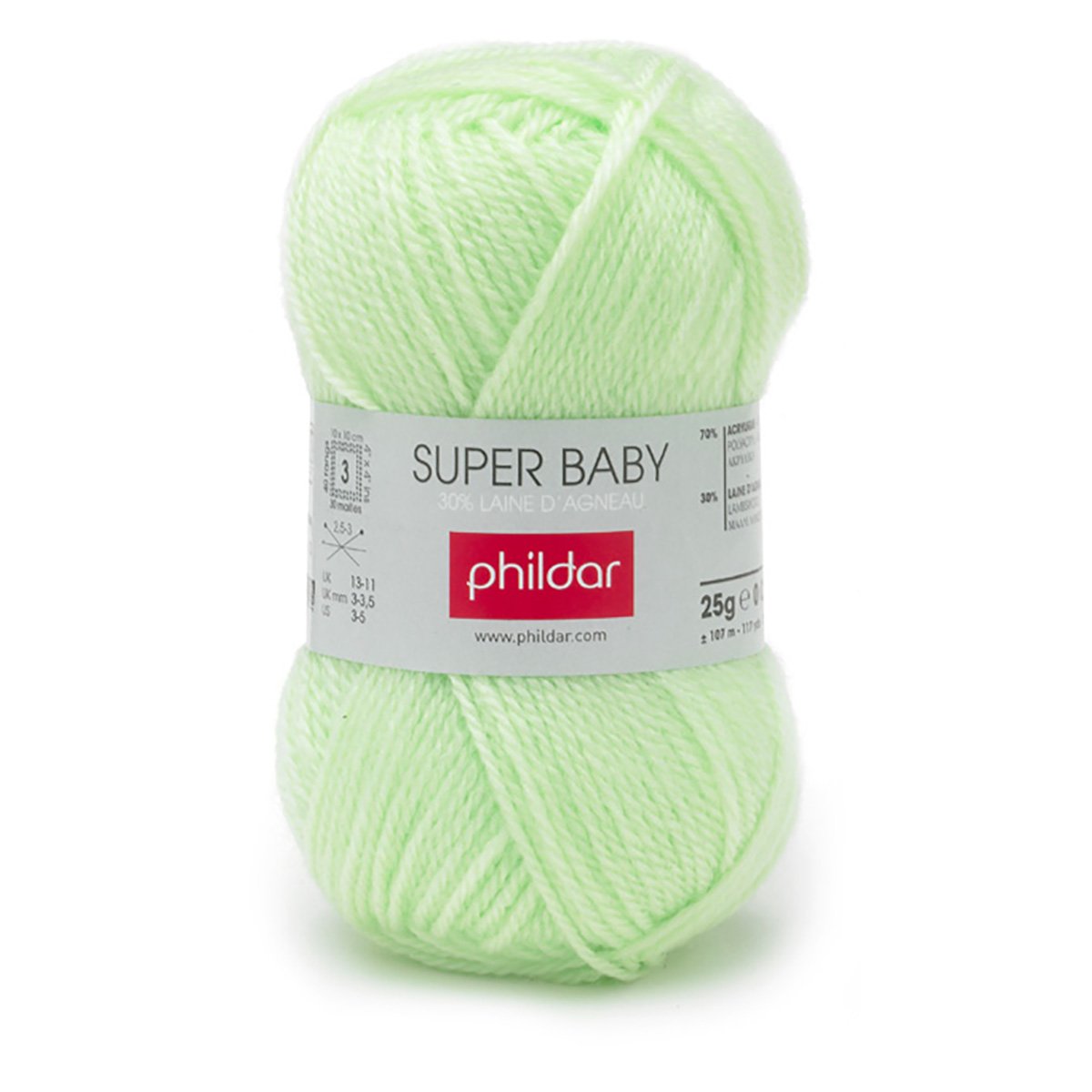 Super Baby Anis - Phildar - Pelote de laine