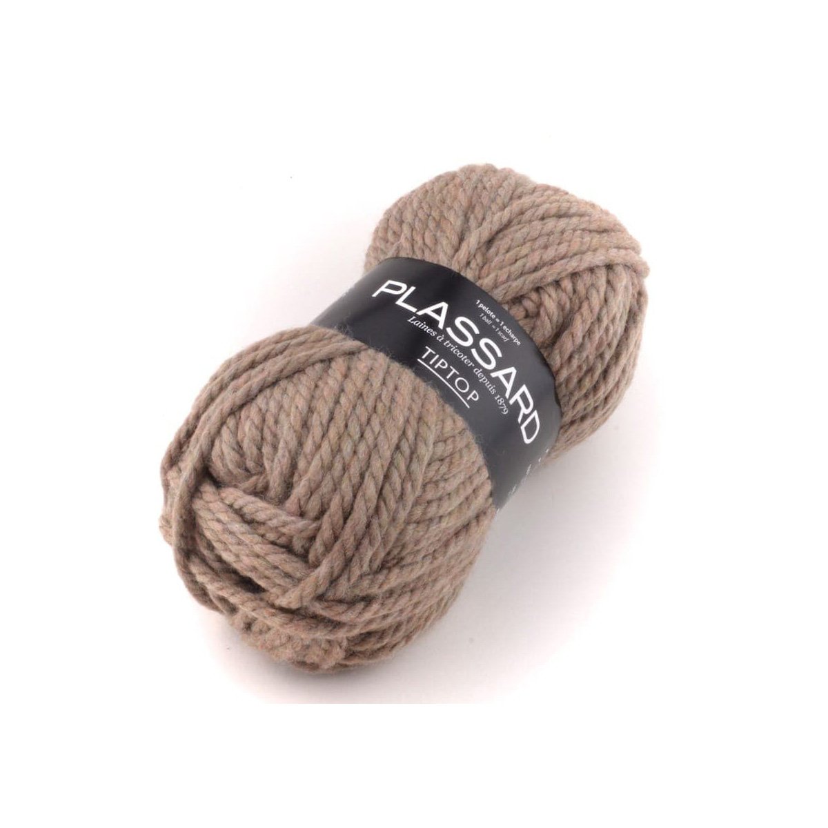 Tip Top marron clair n°80 - Plassard - Pelote de laine