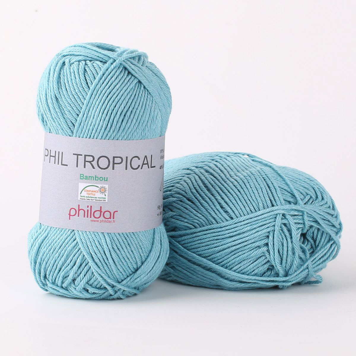 Tropical Lagon - Phildar - Pelote de laine TROPICAL ABSINTHE