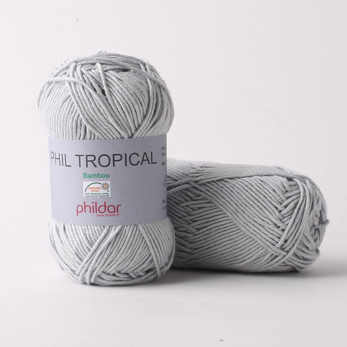 Tropical perle - Phildar - Pelote de laine TROPICAL ABSINTHE