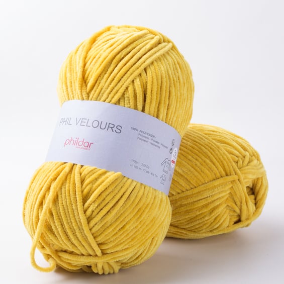 Velours Maïs - Phildar - Pelote de laine 