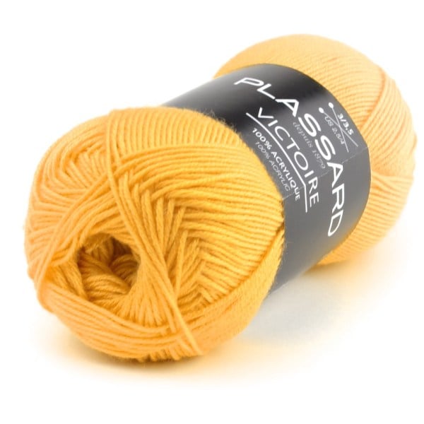 Victoire Jaune n°25 - Plassard - Pelote de laine