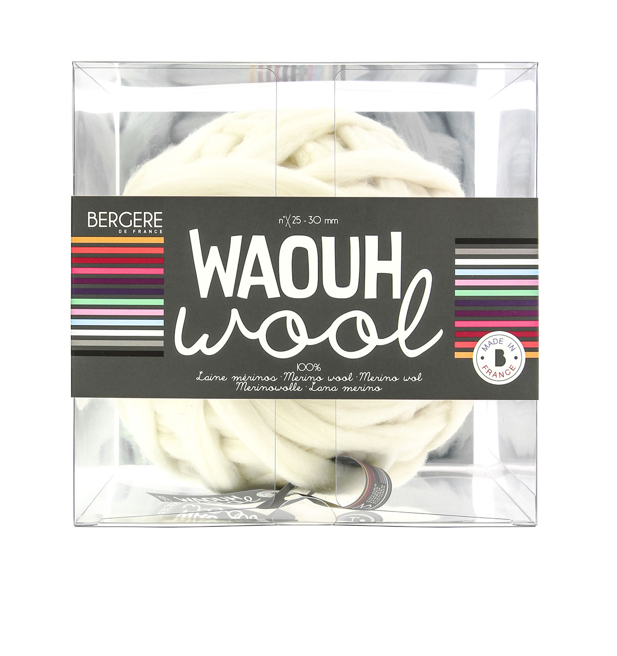 Waouh wool Ecru - Bergère de France - Pelote de laine