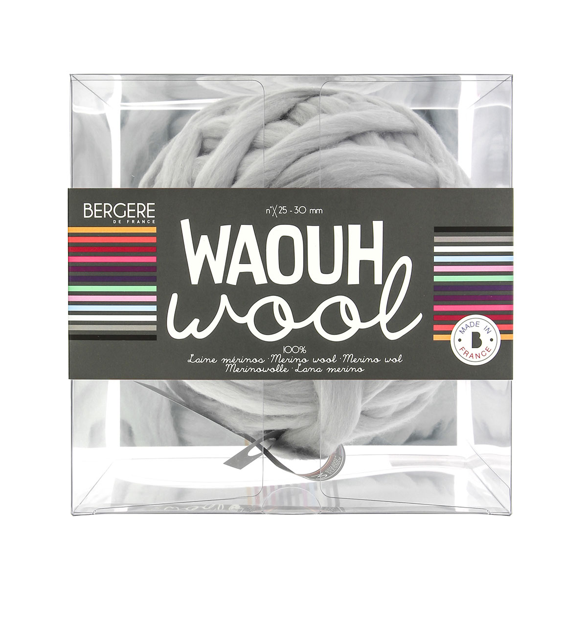 Waouh wool Perle - Bergère de France - Pelote de laine