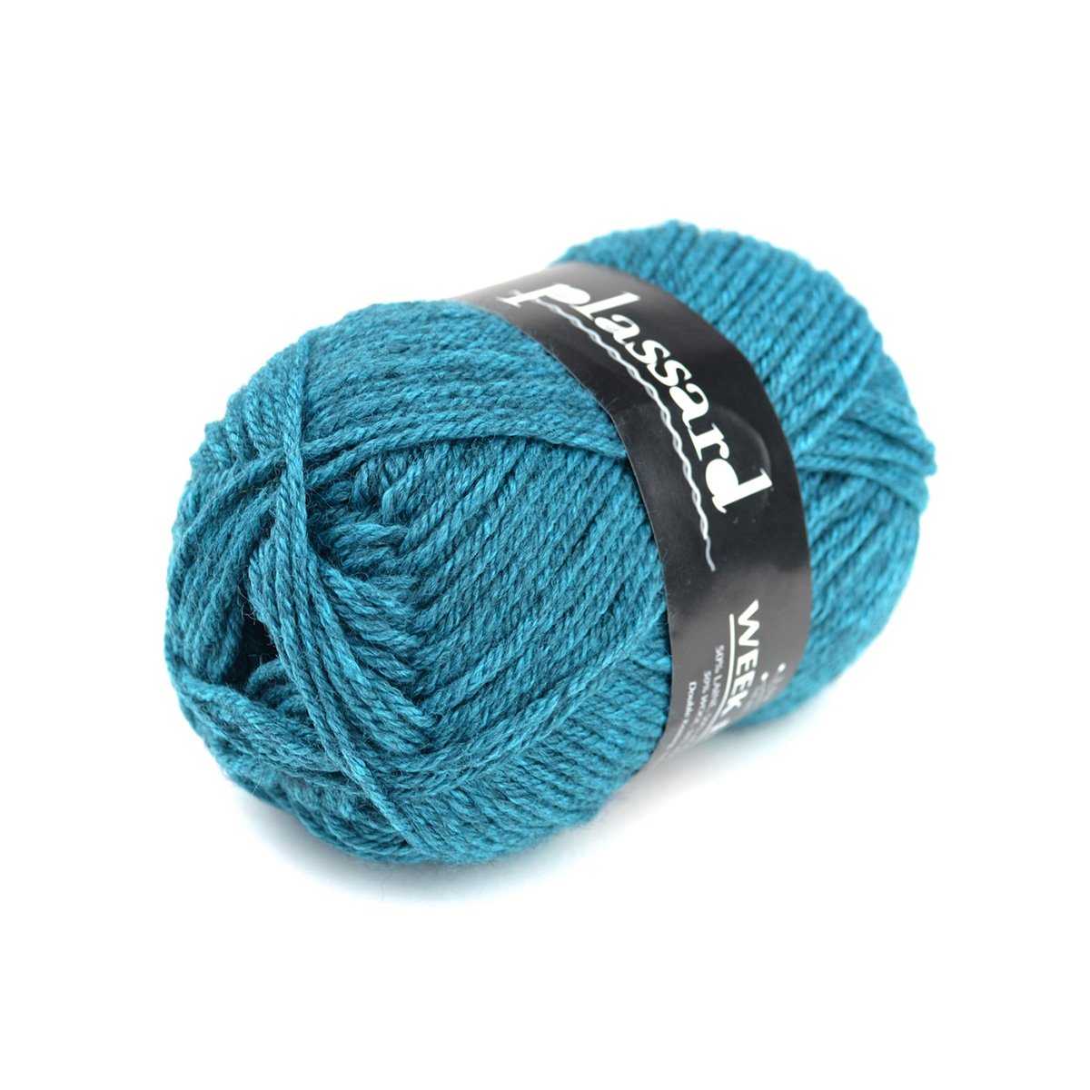 Week-end Bleu canard n°3186 - Plassard - Pelote de laine