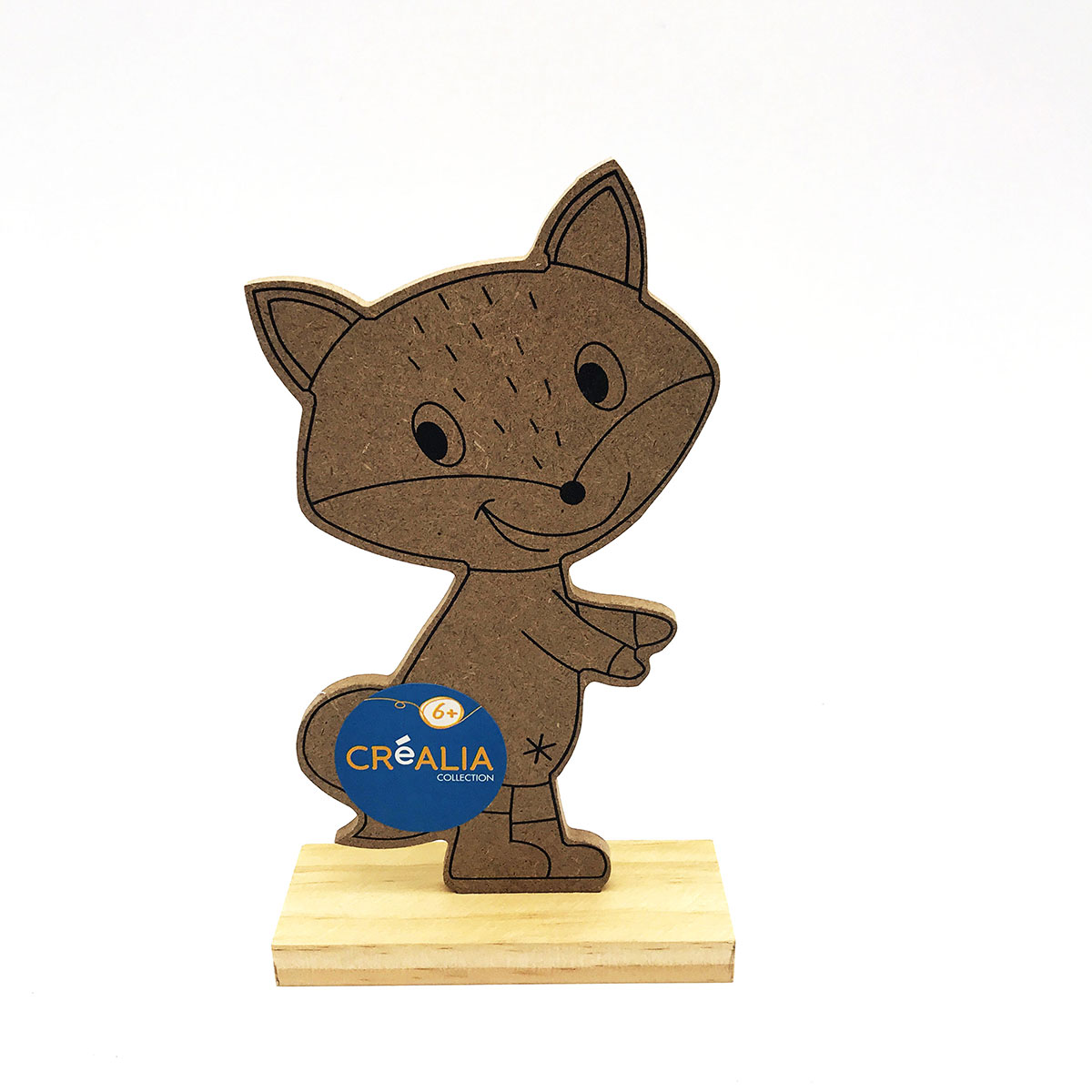 Renard en bois - Créalia
