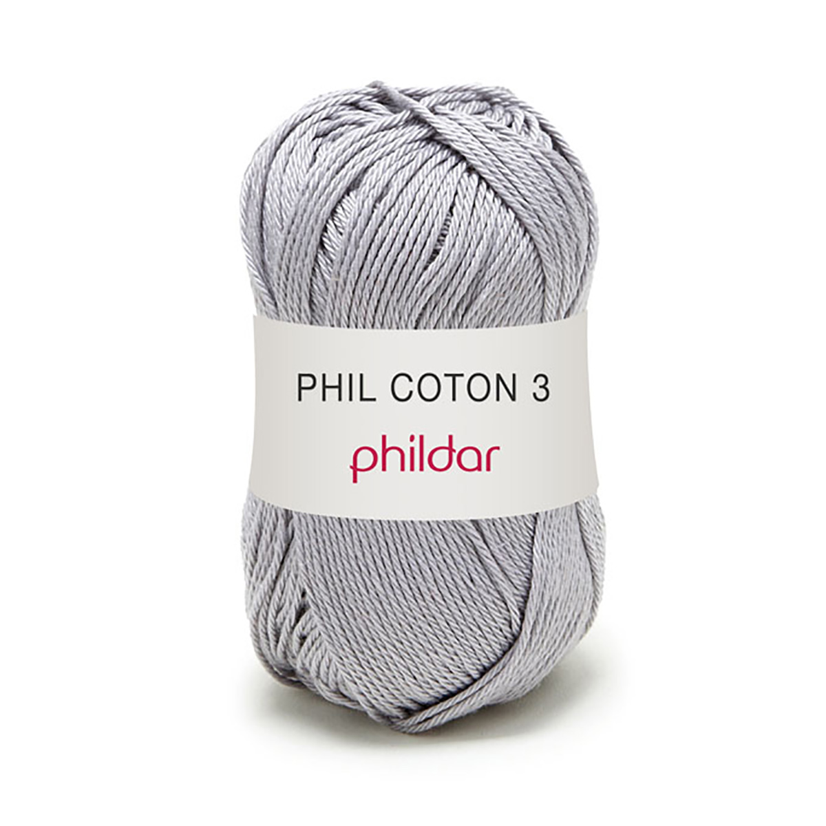Phil Coton 3 Silver - Phildar - Pelote de laine