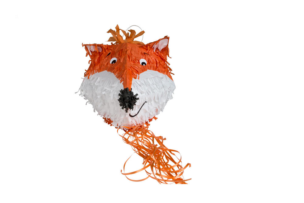 Pinata à Tirer Renard & Marmotte