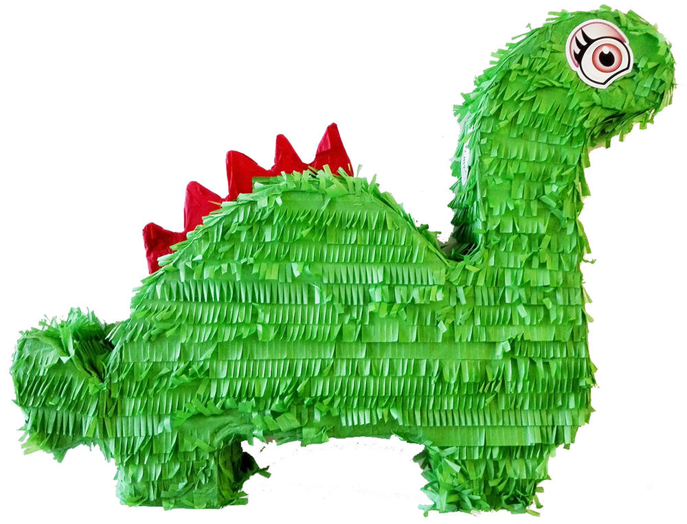 Pinata Dinosaure Vert