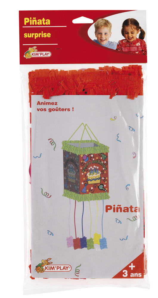 Piñata mixte - Happy Birthday