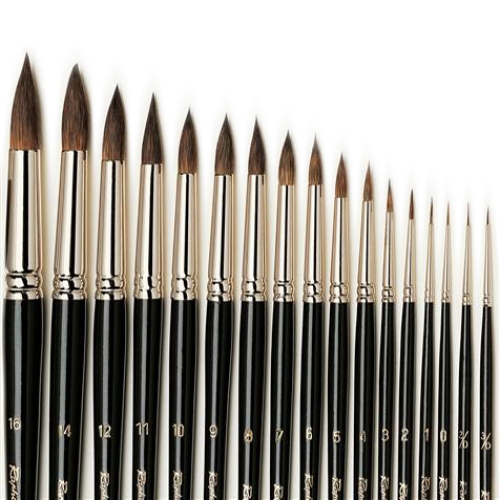 Pinceau aquarelle Kazan rond n° 4