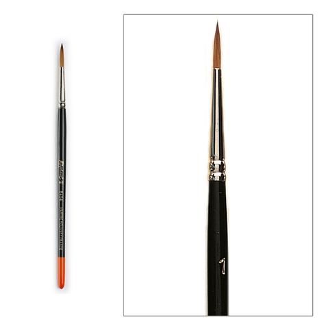 Pinceau aquarelle Kolinsky pointe n°1