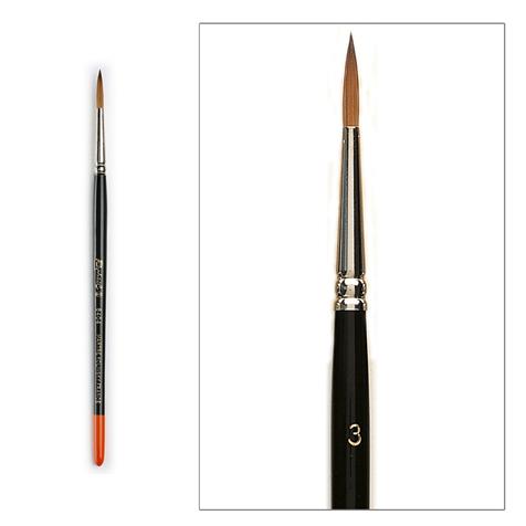 Pinceau aquarelle Kolinsky pointe n°3