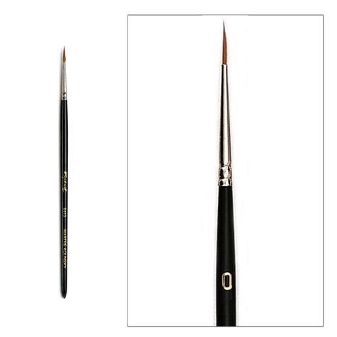 Pinceau aquarelle Kolinsky pointe n°0