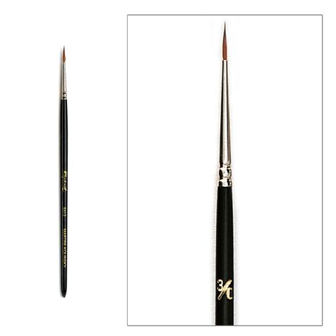 Pinceau aquarelle Kolinsky pointe n°3/0