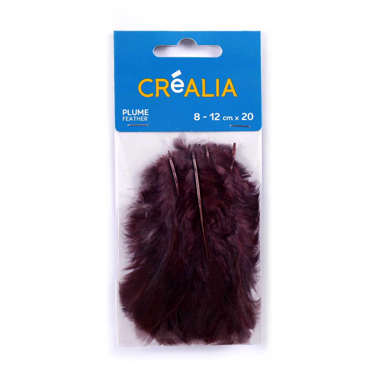 20 plumes de coq - prune - Créalia