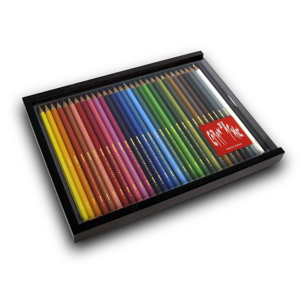 Plumier 30 crayons Swisscolor - Caran d'Ache