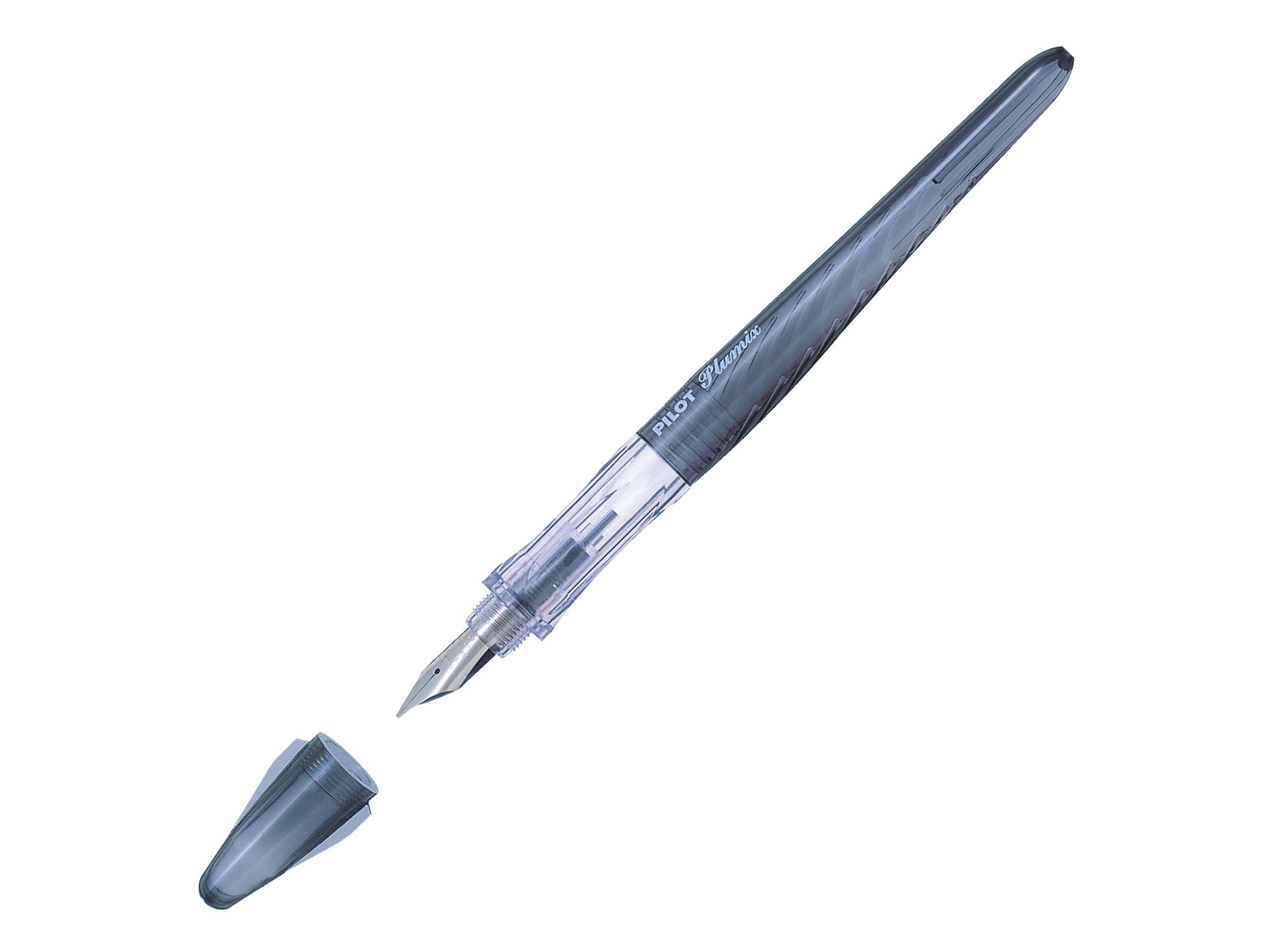 Stylo-plume - Plumix - Neon - Plume moyenne souple - corps noir - cartouches internationnales