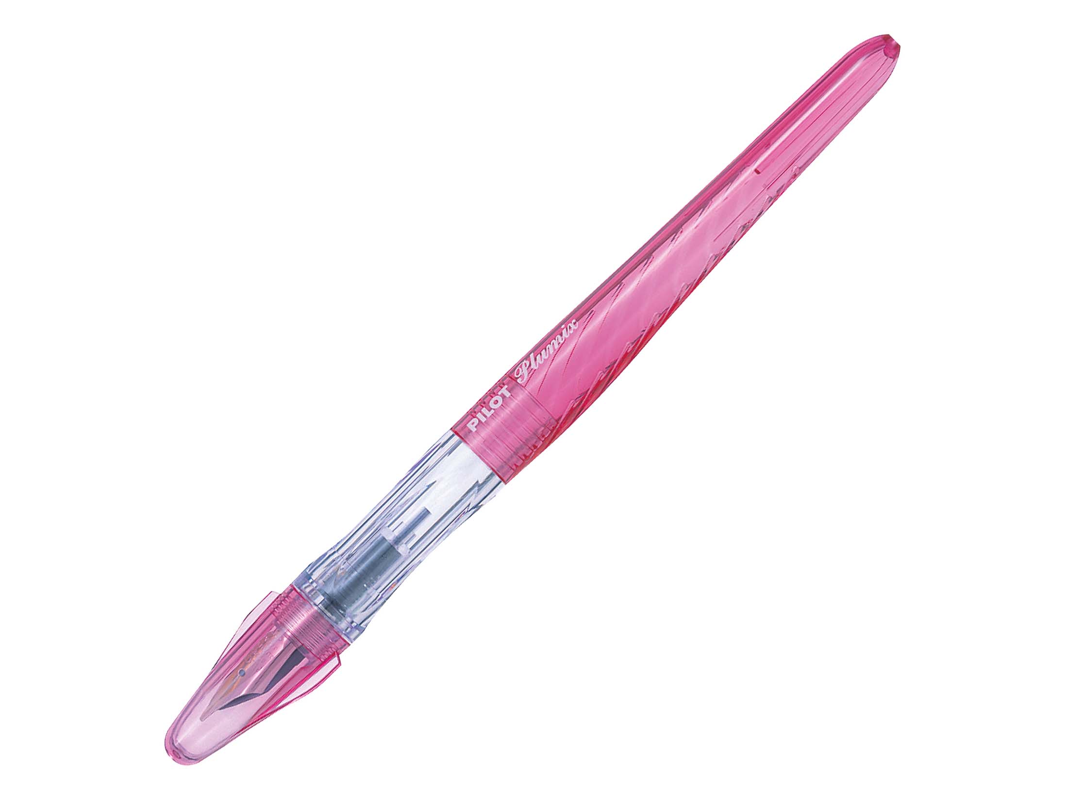 Stylo-plume Plumix - Neon - Corps rose - Pilot