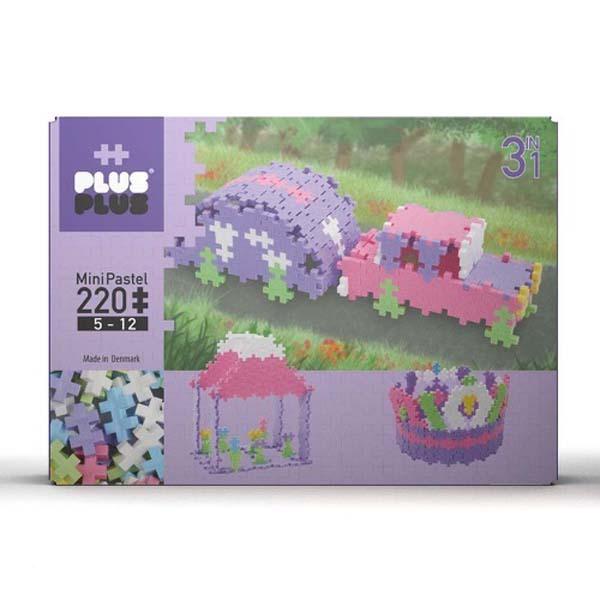 Plus plus 3 en 1 pack mini pastel - 220 pièces 