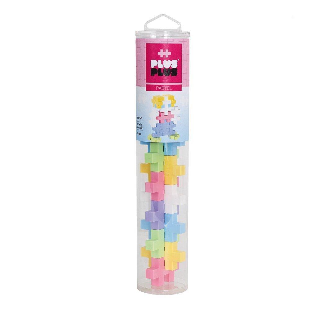 Plus-Plus Tube Midi 15 Pièces Pastel