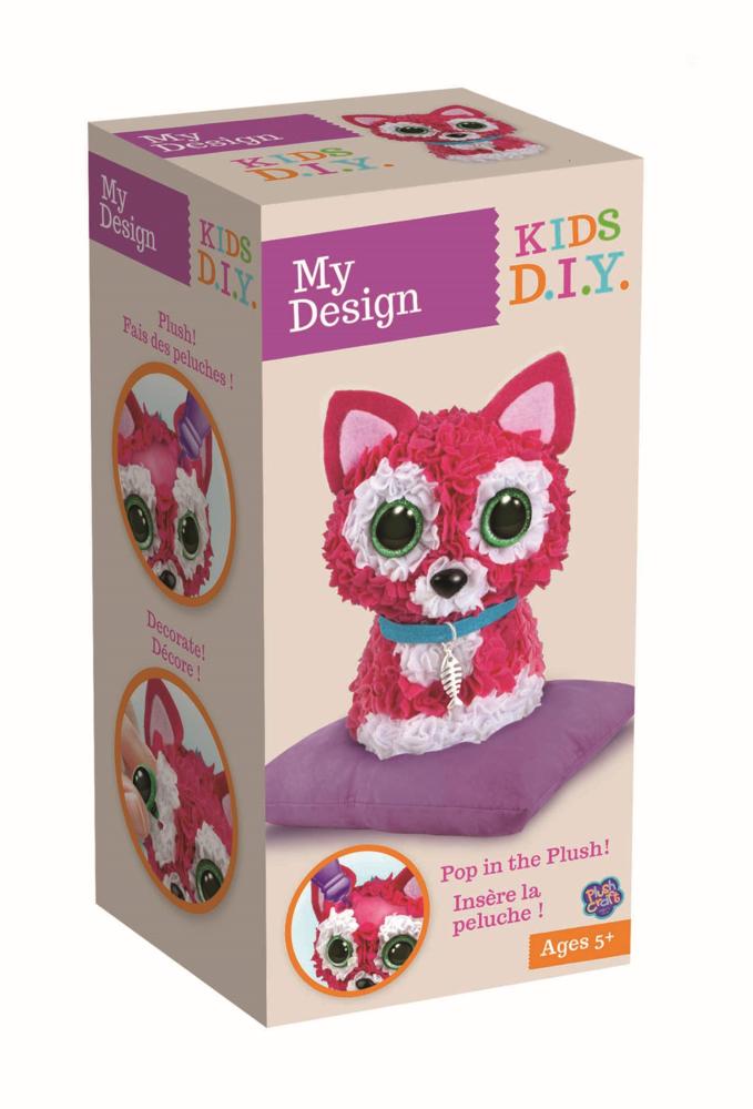 PlushCraft - Chat 3D à fabriquer