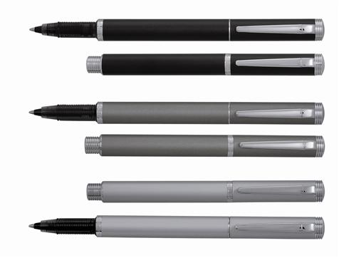 Stylo-plume Plumink - métal - coloris assortis