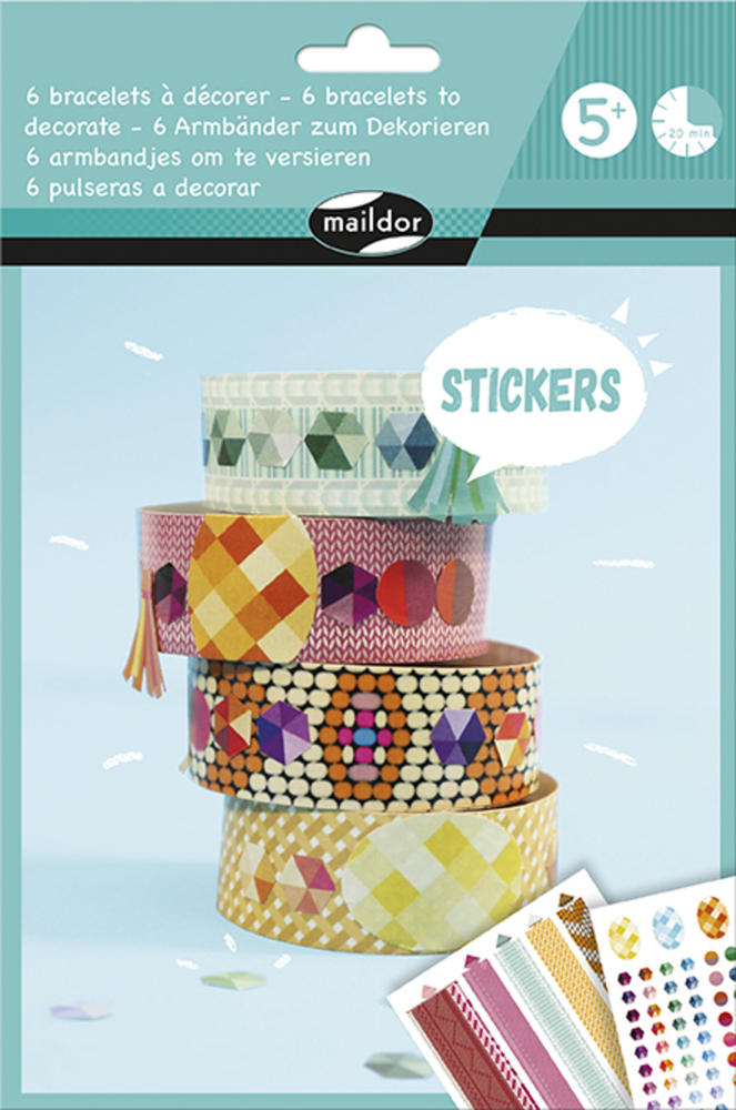 Pochette créative - Bracelets tendances - Maildor