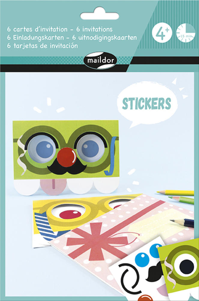 Pochette créative - Cartes d'invitation - Maildor
