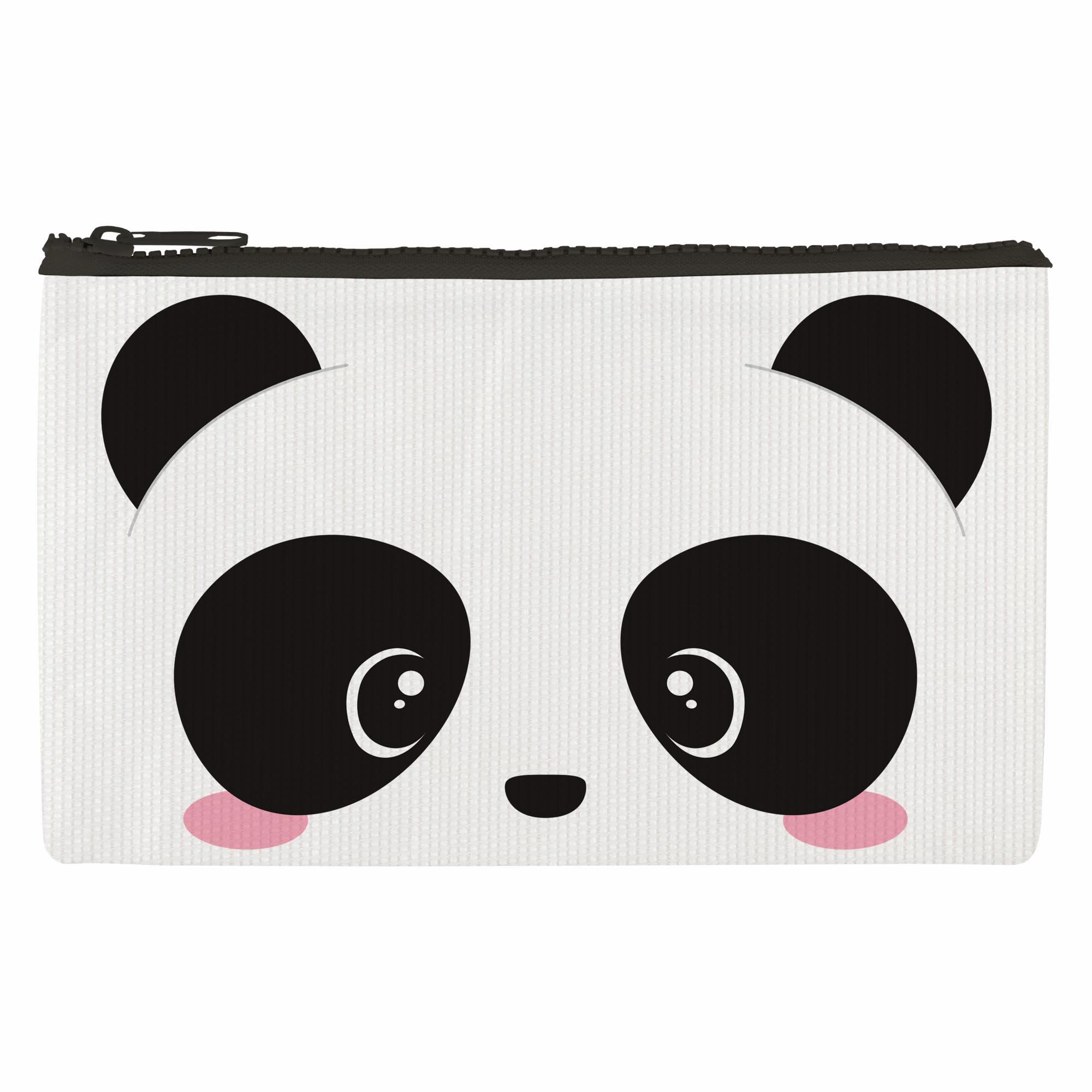 Pochette avec fermeture Panda - 13,5x21,5 cm