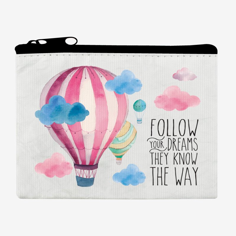 Poche zippée - Follow your dreams - petit format