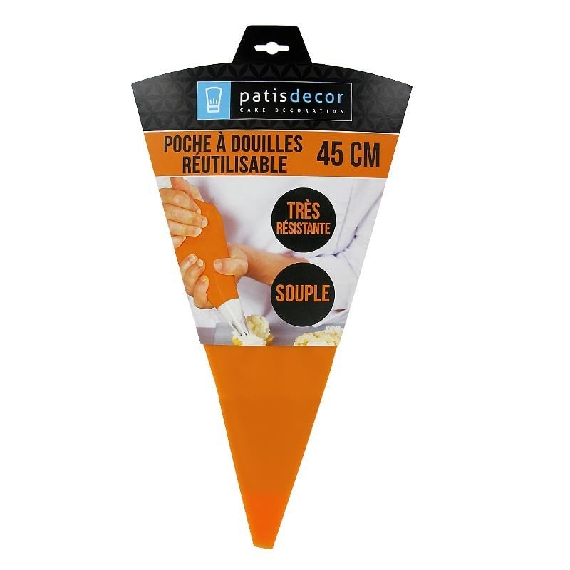 Poche a douilles réutilisable - 45 cm - Patisdécor