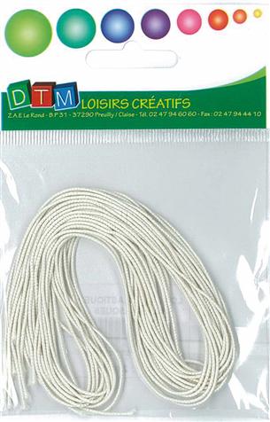 10 fils élastiques pour masque