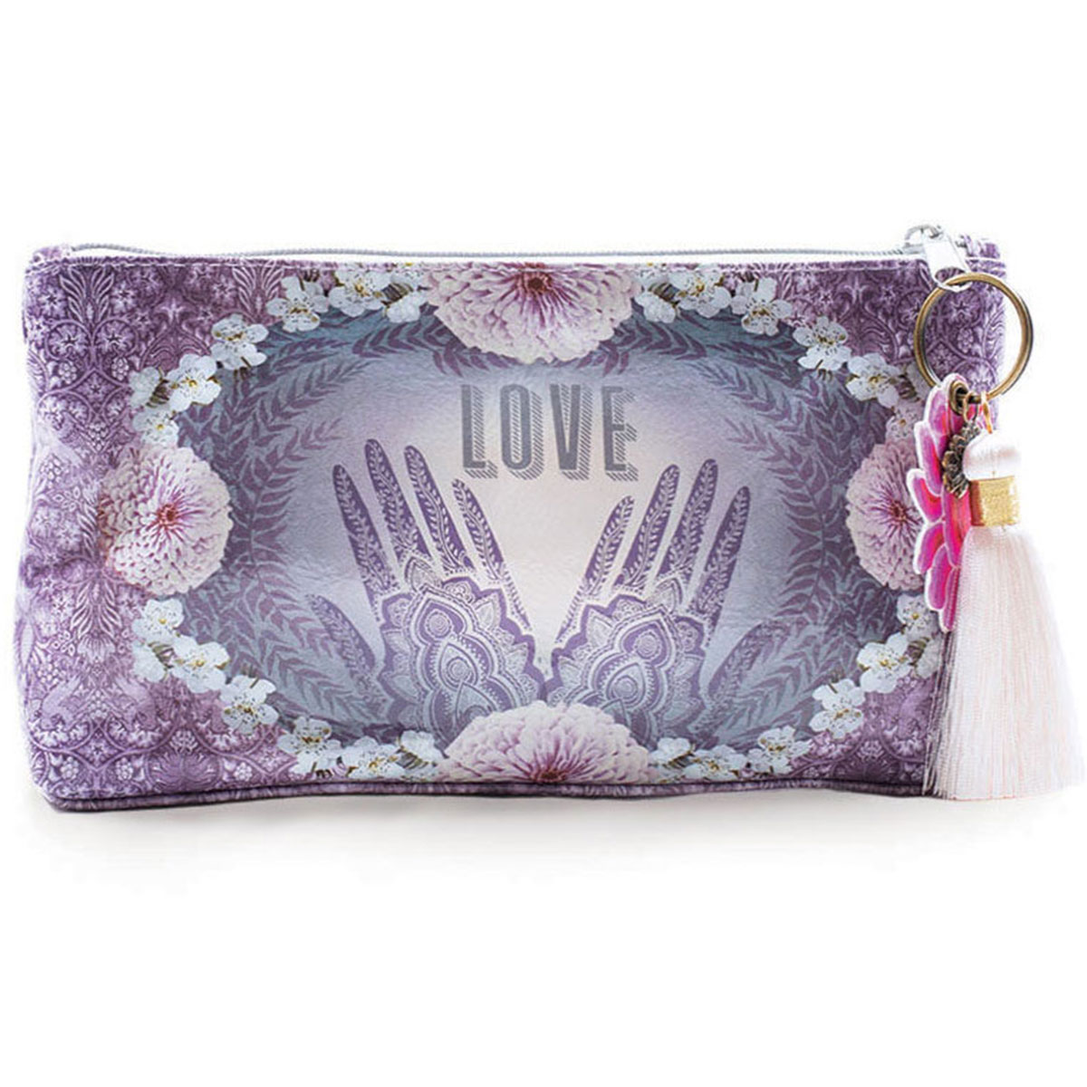 Pochette Papaya Henna - 22,5x12,5x5 cm