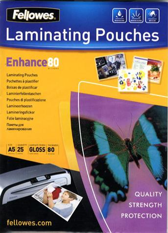 Pochettes plastification A5 80 microns brillantes