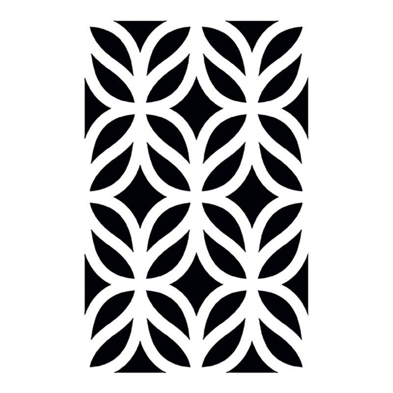 Pochoir décoration - Feuille - 10 x 15 cm