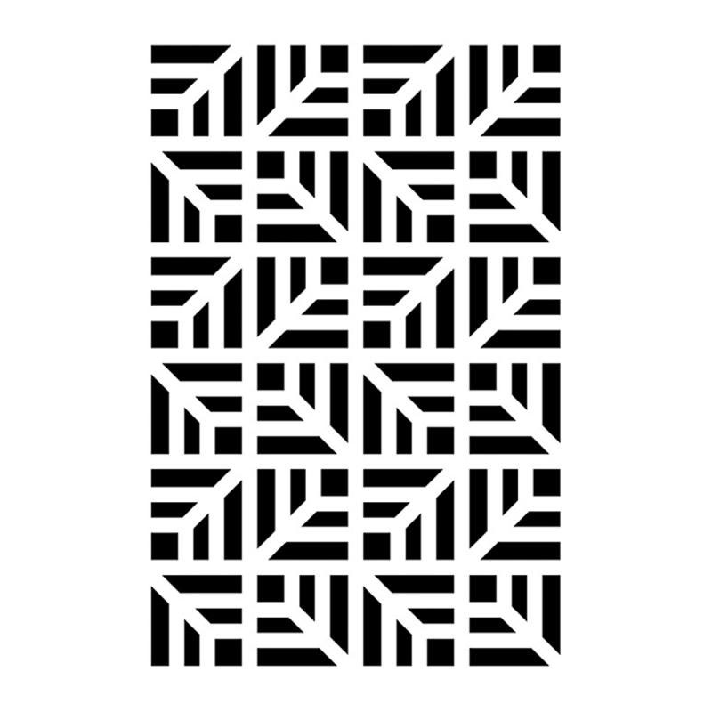 Pochoir décoration - Géométrique - 10 x 15 cm