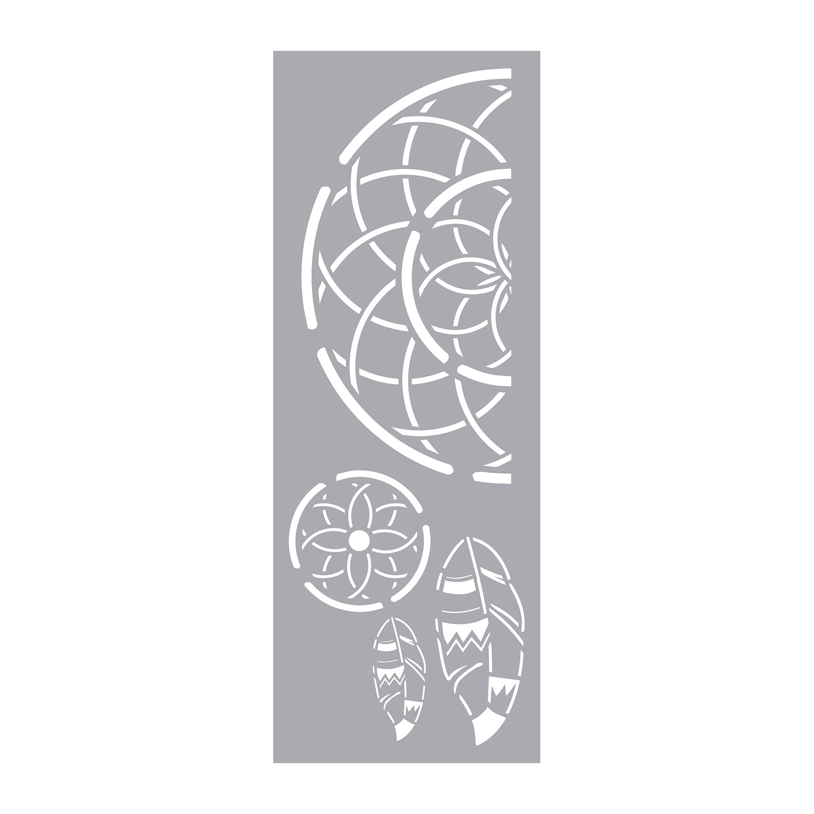 Pochoir Attrape-rêves - 15 x 40 cm