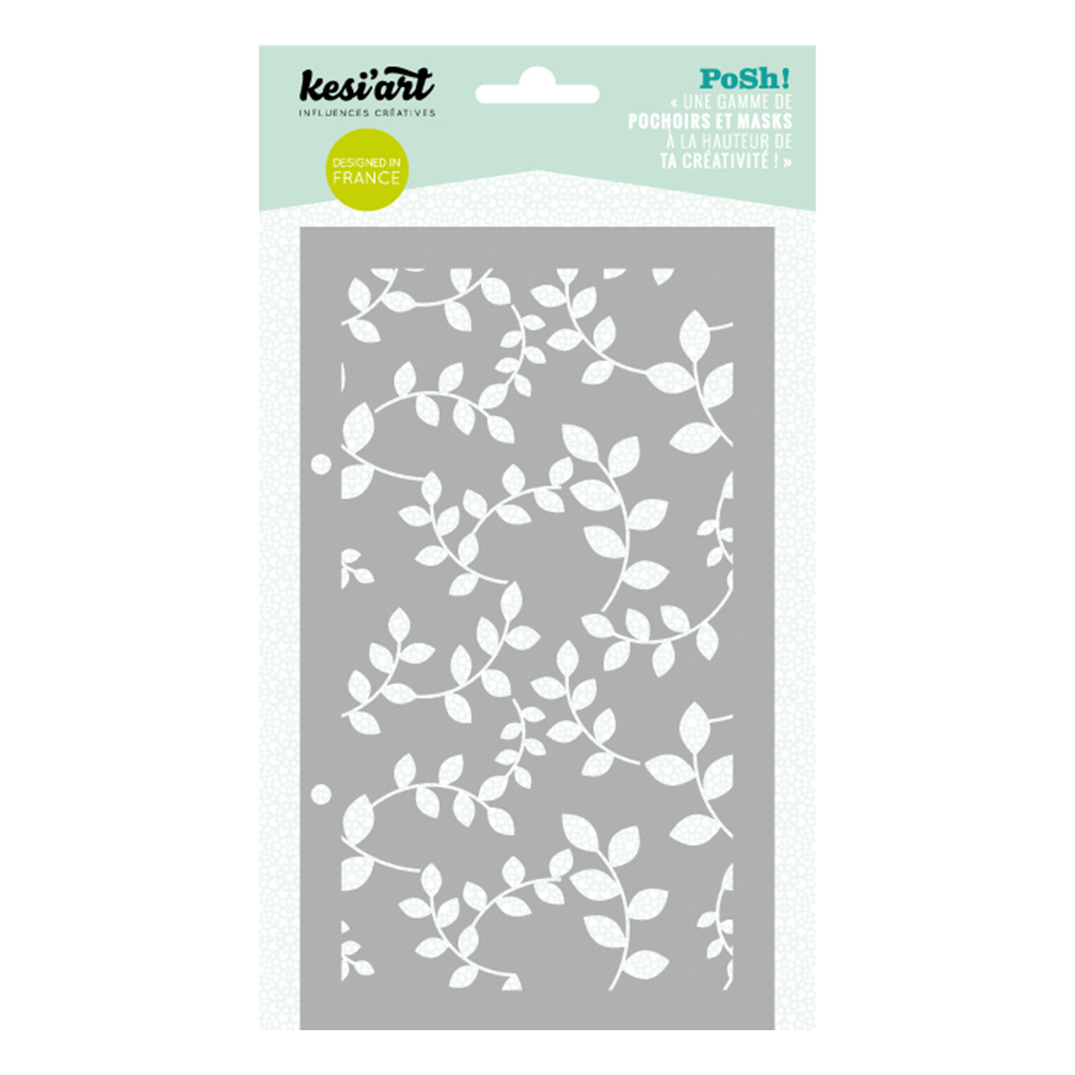 Pochoir Feuilles - 11.5x19.5cm