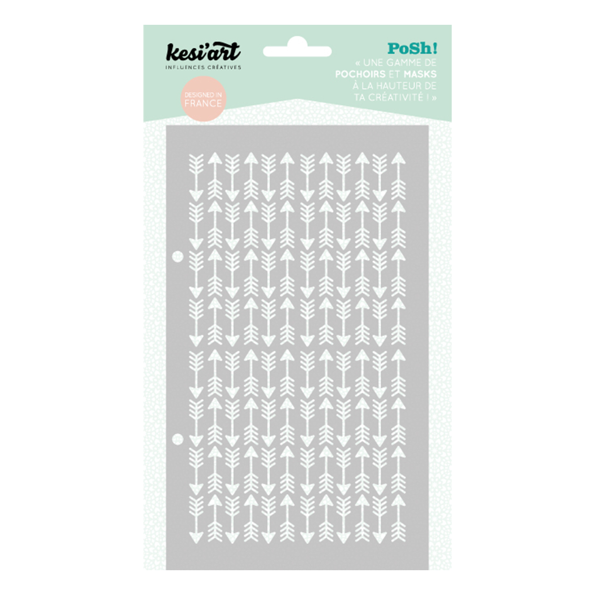 Pochoir Flèches - 11.5x19.5cm