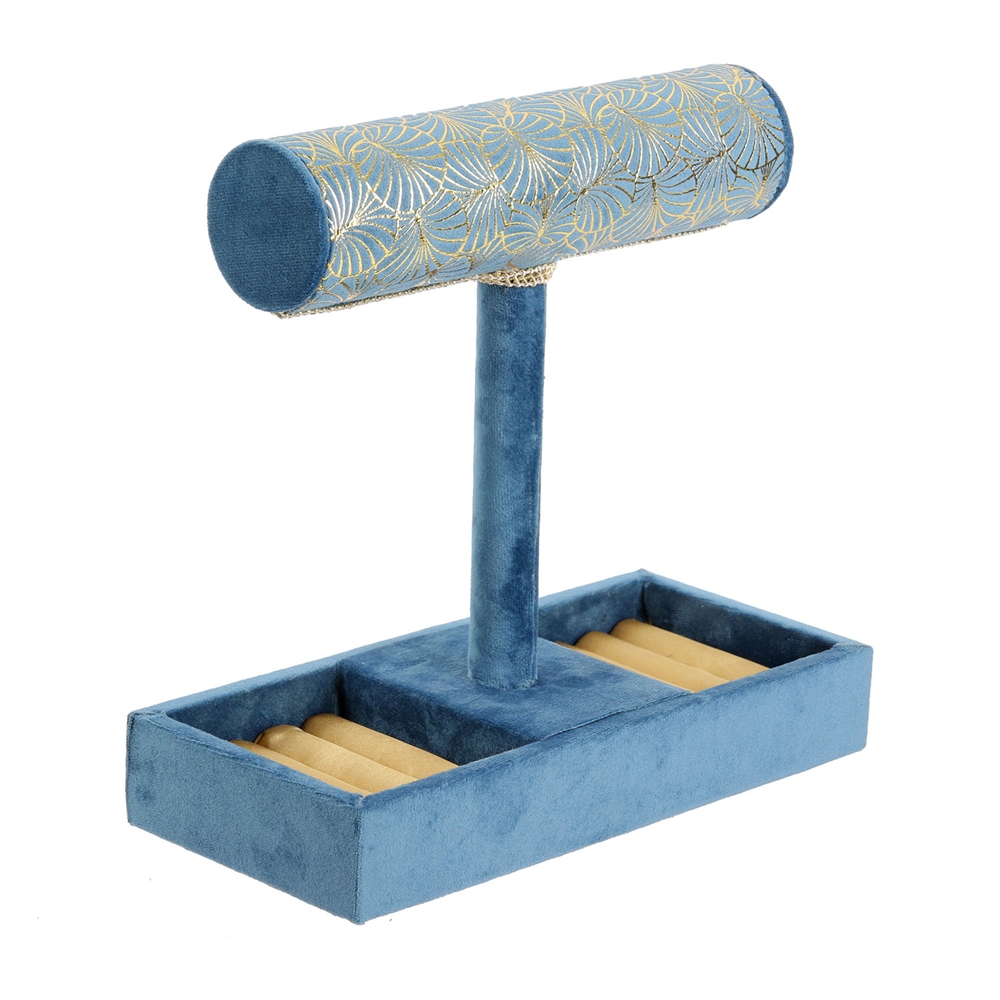 Porte bijoux velours - 23 x 23 cm