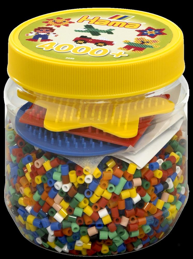 Pot de 4000 perles mix Hama - 2052