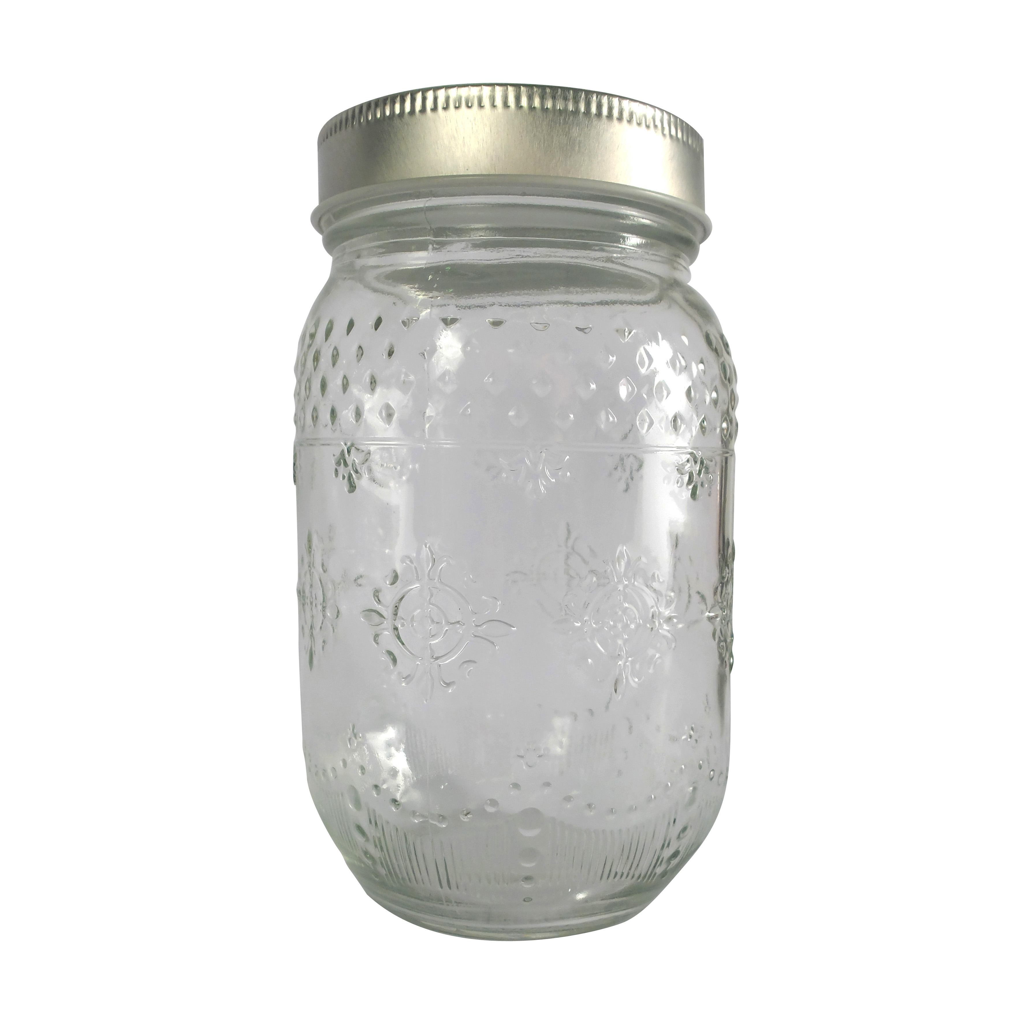 Pot en verre - Arabesque - 473 ml