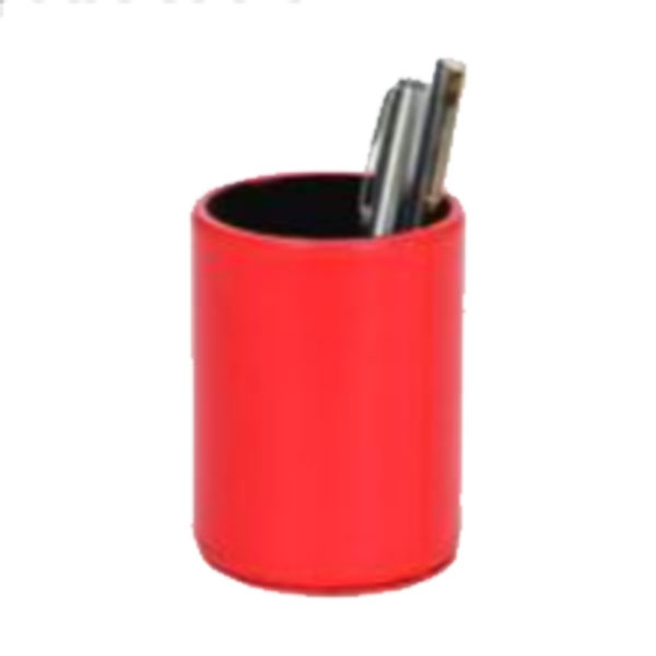 Pot à crayon Satiny - rouge