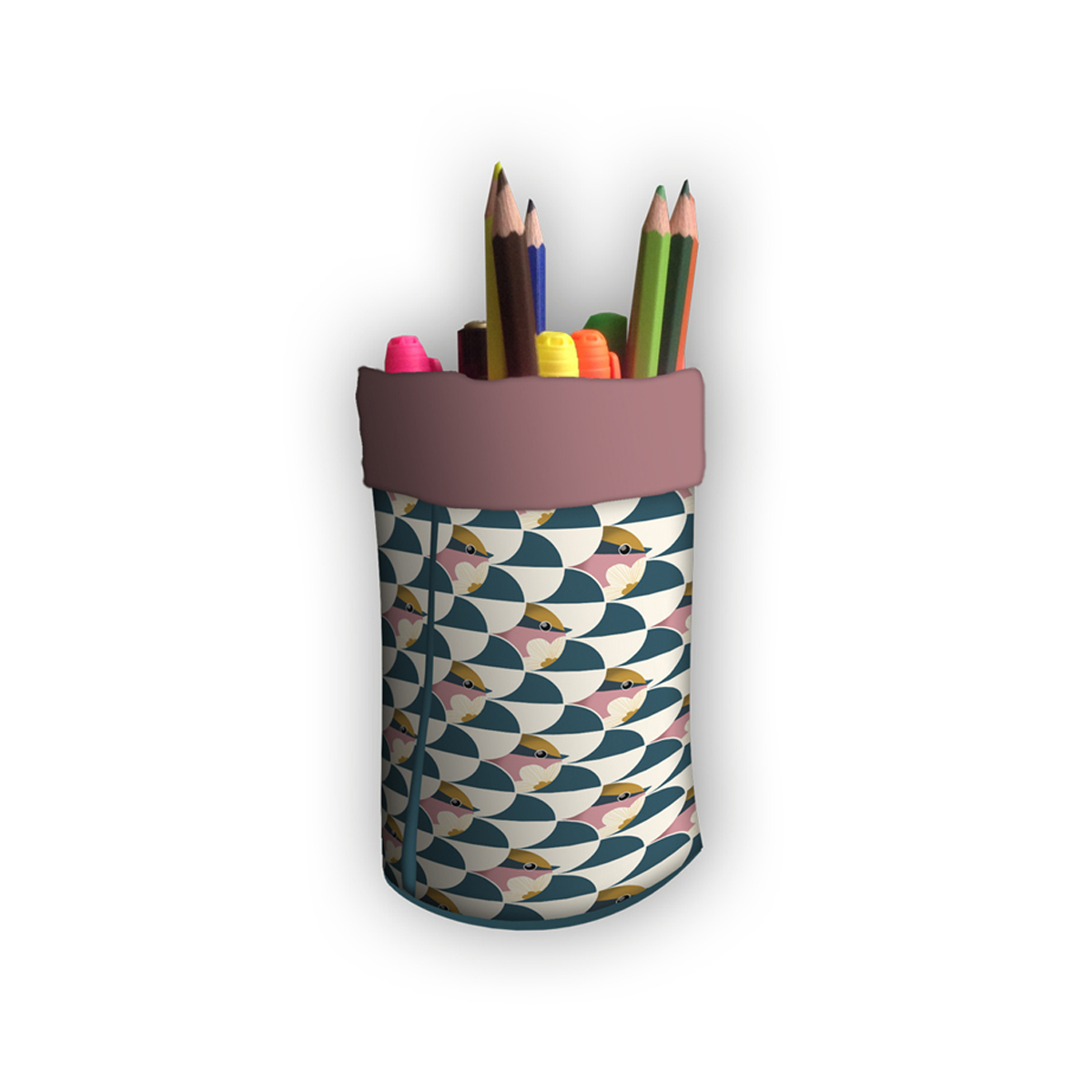 Pot à crayons Arty nidée - 8x12 cm